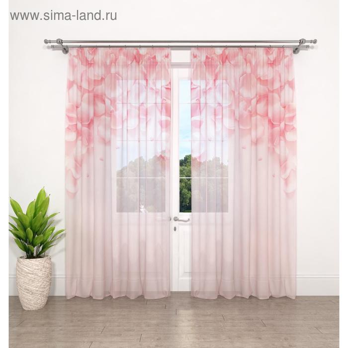 Тюль «Лепестки роз» 145х260см- 2 шт
Тюль «Лепестки роз» 145х260см- 2 шт