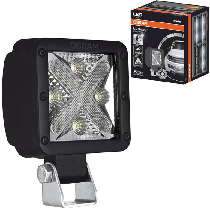 Фара светодиодная Osram, 4 светод., Cube MX85-WD, 122*57*85 мм, 1250Lm, 22/2 Вт, 12В
Фара светодиодная Osram, 4 светод., Cube MX85-WD, 122*57*85 мм, 1250Lm, 22/2 Вт, 12В