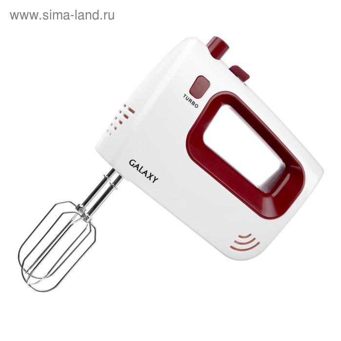 Миксер Galaxy GL 2215, ручной, 300 Вт, 5 скоростей, бело-красный
Миксер Galaxy GL 2215, ручной, 300 Вт, 5 скоростей, бело-красный