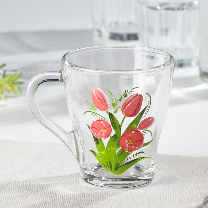 Кружка «Весенние тюльпаны», 250 мл
Кружка «Весенние тюльпаны», 250 мл