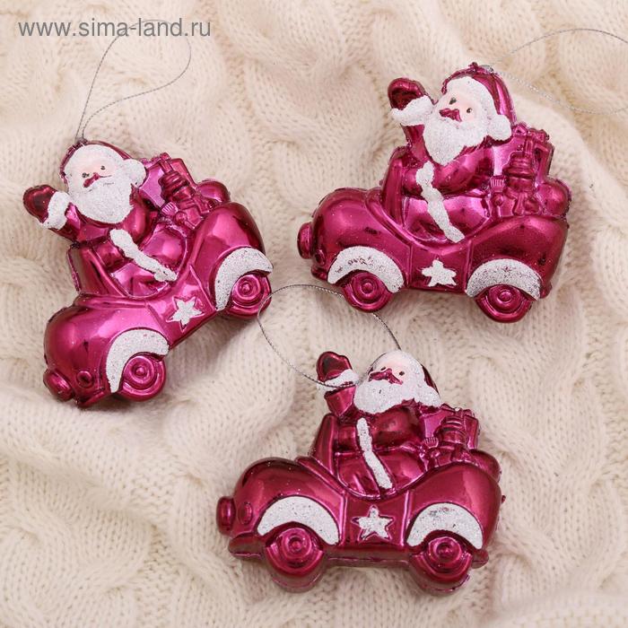 Украшение ёлочное "Дед Мороз в автомобиле" 7,5х7 см (набор 3 шт)
Украшение ёлочное "Дед Мороз в автомобиле" 7,5х7 см (набор 3 шт)