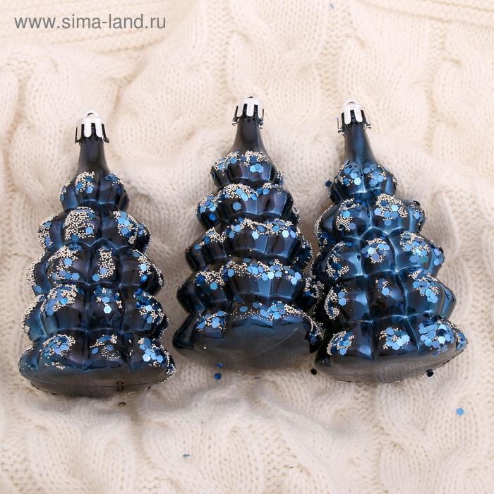 Украшение ёлочное "Ёлочка в сугробах" 5х9,5 см (набор 3 шт) синий
Украшение ёлочное "Ёлочка в сугробах" 5х9,5 см (набор 3 шт) синий