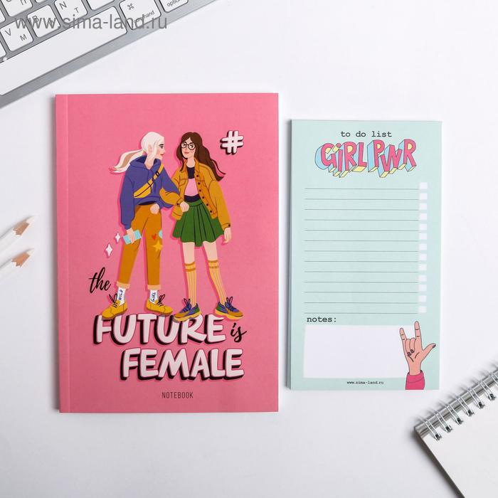 Набор Girl PWR: ежедневник А5, 80 листов, планинг 50 листов
Набор Girl PWR: ежедневник А5, 80 листов, планинг 50 листов