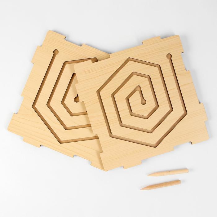 Графомоторный лабиринт «Шестиугольник»
Графомоторный лабиринт «Шестиугольник»