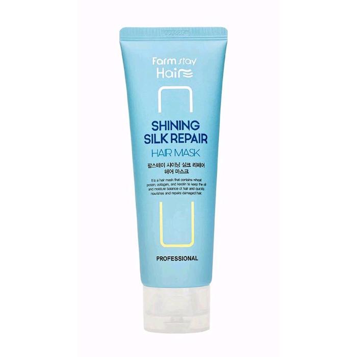 Маска для восстановления волос FarmStay «Сияние шелка», 120 мл
Маска для восстановления волос FarmStay «Сияние шелка», 120 мл