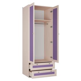 Шкаф для детской с ящиками Бриз 800х570х2150 Дуб выбеленный/Фиолетовый/корпус Дуб выбеленный 51986
Шкаф для детской с ящиками Бриз 800х570х2150 Дуб выбеленный/Фиолетовый/корпус Дуб выбеленный 51986