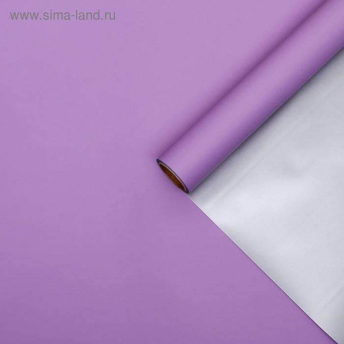 Пленка для цветов "Серебро", лиловый, 0,58 х 10 м
Пленка для цветов "Серебро", лиловый, 0,58 х 10 м