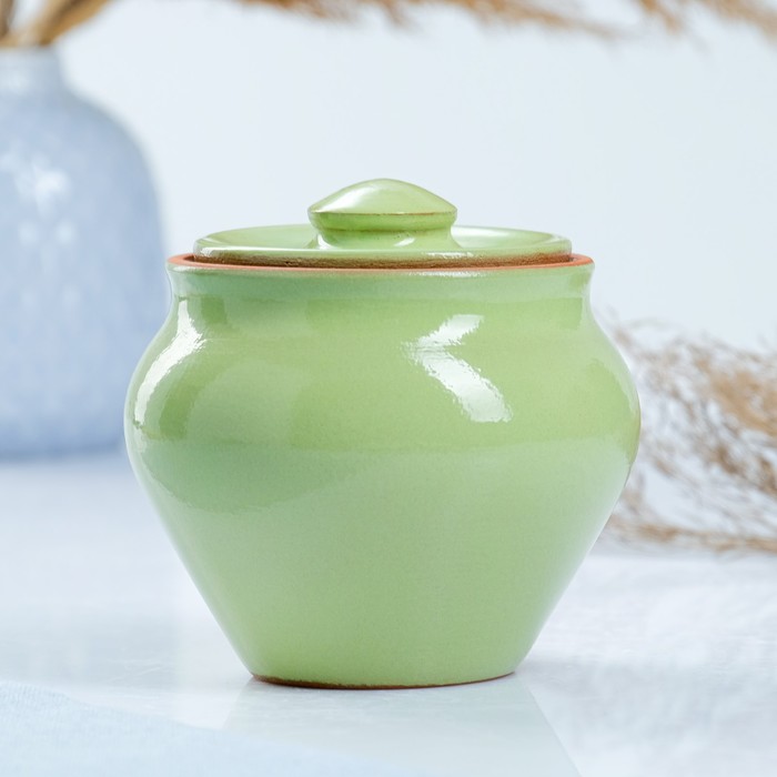 Набор "Вятская керамика Трио" 0,5лх3шт + ухват, салатовый
Набор "Вятская керамика Трио" 0,5лх3шт + ухват, салатовый