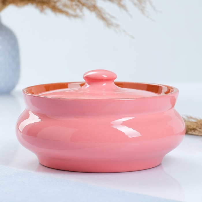 Супница "Вятская" 1,25л, розовый
Супница "Вятская" 1,25л, розовый