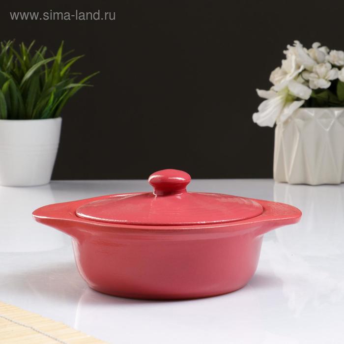 Салатник с крышкой "Вятский" 0,5 л (емкость для запекания), розовый
Салатник с крышкой "Вятский" 0,5 л (емкость для запекания), розовый