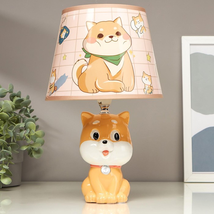 Лампа настольная "Веселый щенок" E14 40Вт МИКС 20х20х32 см
Лампа настольная "Веселый щенок" E14 40Вт МИКС 20х20х32 см