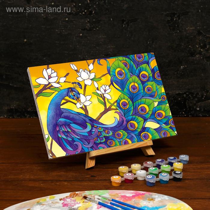 Картина по номерам на холсте с подрамником «Павлин» 20×30 см
Картина по номерам на холсте с подрамником «Павлин» 20×30 см