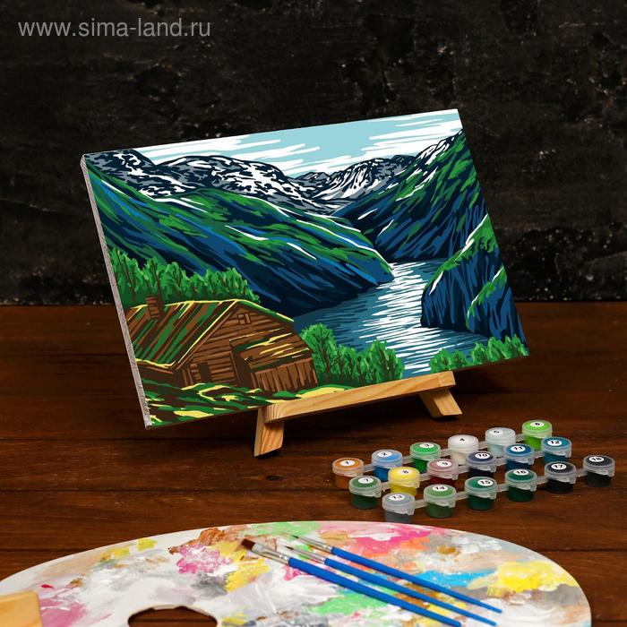 Картина по номерам на холсте с подрамником «Горы» 20×30 см
Картина по номерам на холсте с подрамником «Горы» 20×30 см