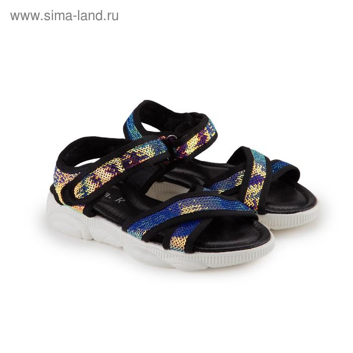 фото Сандалии детские, цвет синий, размер 32 ana.r