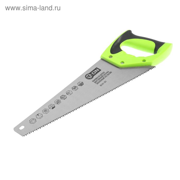 Ножовка по дереву ON 03-01-101, двусторонняя заточка, закаленный зуб, 350 мм
Ножовка по дереву ON 03-01-101, двусторонняя заточка, закаленный зуб, 350 мм