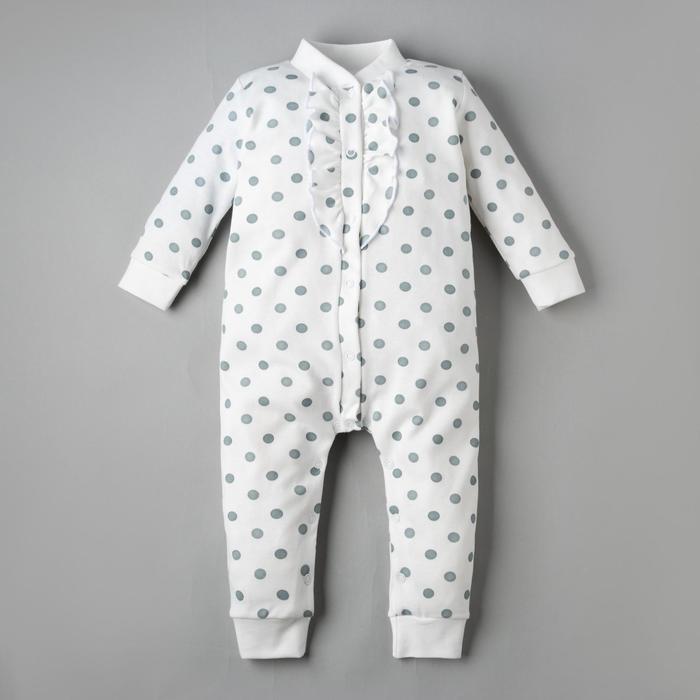 Комбинезон Крошка Я «Горошек», цвет белый, рост 86-92 см
Комбинезон Крошка Я «Горошек», цвет белый, рост 86-92 см