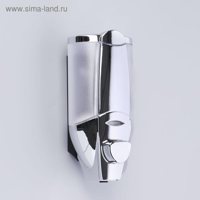 Диспенсер для антисептика/жидкого мыла механический, 350 мл, пластик, цвет хром
Диспенсер для антисептика/жидкого мыла механический, 350 мл, пластик, цвет хром