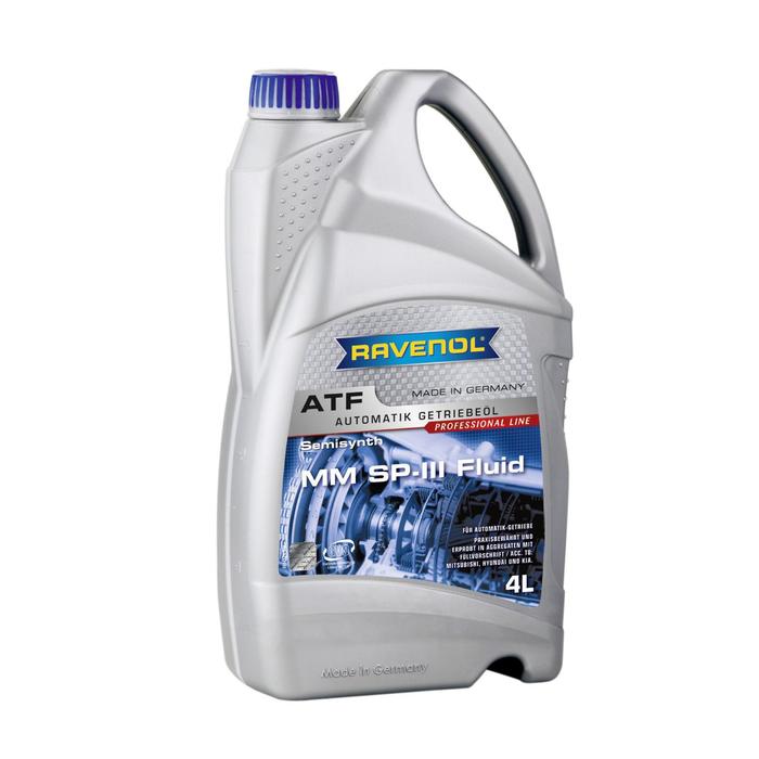 Трансмиссионное масло RAVENOL ATF MM SP-III Fluid, 4л
Трансмиссионное масло RAVENOL ATF MM SP-III Fluid, 4л