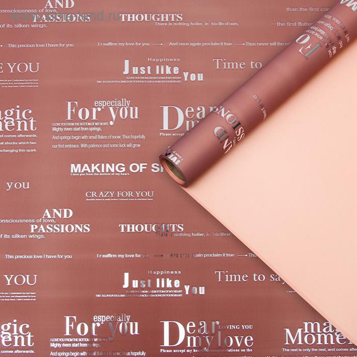 Пленка для цветов "Армани" пудра, 0,57 х 10 м
Пленка для цветов "Армани" пудра, 0,57 х 10 м