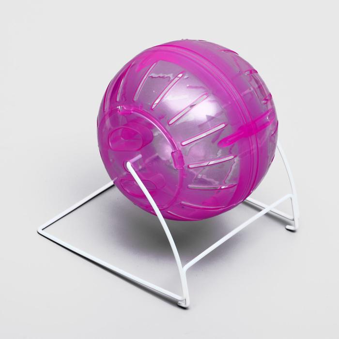 Шар для грызунов на металлическом основании, 12 см, микс цветов
Шар для грызунов на металлическом основании, 12 см, микс цветов