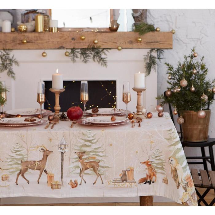 Набор столовый Этель "Christmas forest" скатерть 150*220 +/-3см с ГМВО, салф.40х40см - 12шт,
Набор столовый Этель "Christmas forest" скатерть 150*220 +/-3см с ГМВО, салф.40х40см - 12шт,