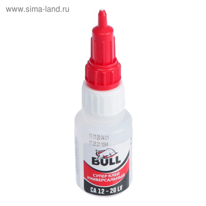 Супер клей Bull CA12, прозрачный, средней вязкости, 20 г
Супер клей Bull CA12, прозрачный, средней вязкости, 20 г