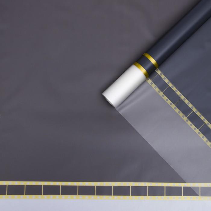 Пленка для цветов "Кинофильм", серый, 0,58 х 10 м
Пленка для цветов "Кинофильм", серый, 0,58 х 10 м