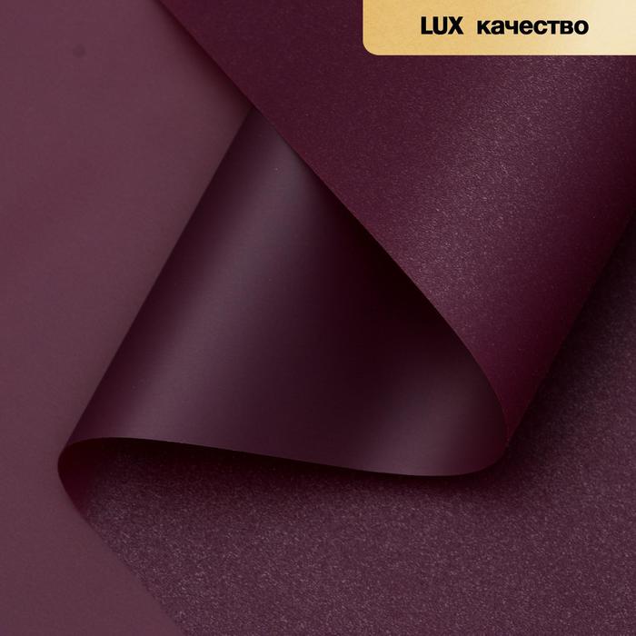 Плёнка матовая двухсторонняя "Сияние звёзд" марсала, 0,58 х 10 м
Плёнка матовая двухсторонняя "Сияние звёзд" марсала, 0,58 х 10 м