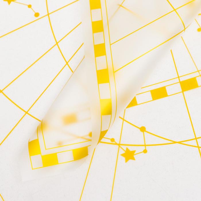 Плёнка матовая двухсторонняя "Созвездия" белый, 0,58 х 0,58 м
Плёнка матовая двухсторонняя "Созвездия" белый, 0,58 х 0,58 м