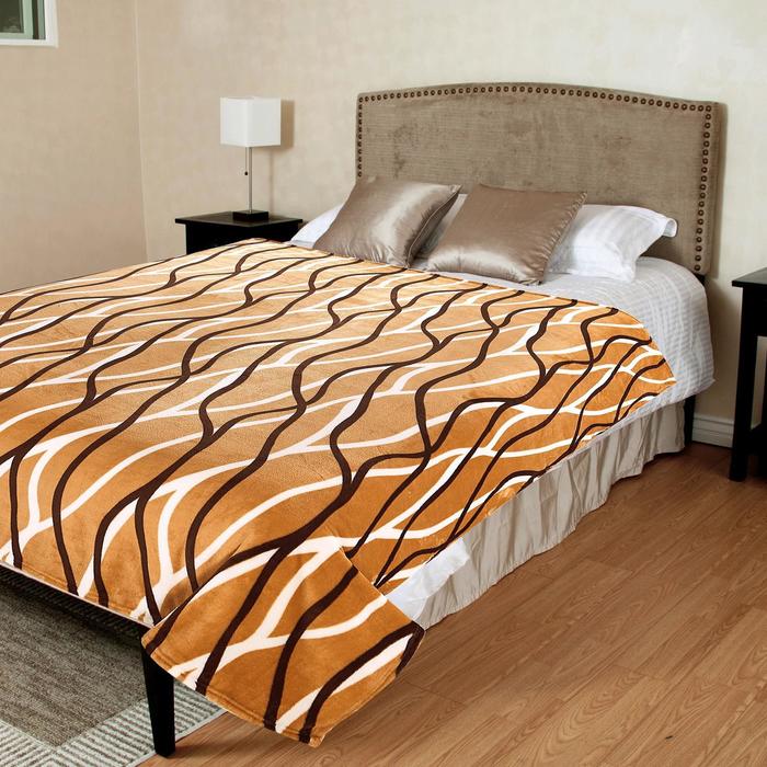 Плед tf fn f90, размер 180 × 210 см, волны беж
Плед tf fn f90, размер 180 × 210 см, волны беж