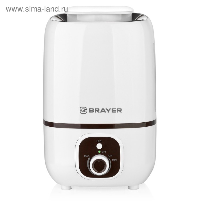 Увлажнитель воздуха BRAYER BR4701, ультразвуковой, 25 Вт, 3 л, 25 м2, белый
Увлажнитель воздуха BRAYER BR4701, ультразвуковой, 25 Вт, 3 л, 25 м2, белый