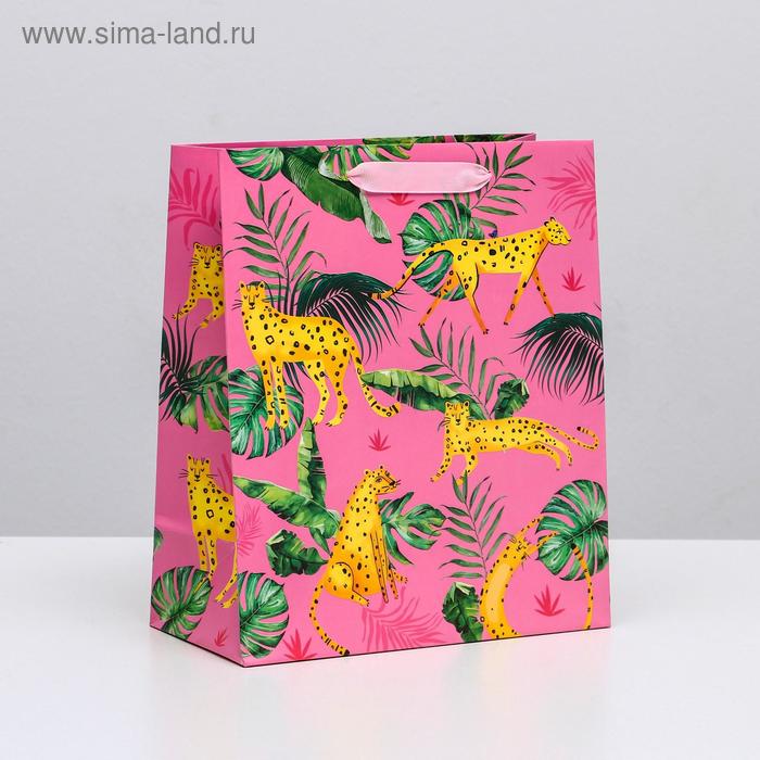 Пакет ламинированный вертикальный «Гепард», ML 23 × 27 × 11,5 см
Пакет ламинированный вертикальный «Гепард», ML 23 × 27 × 11,5 см