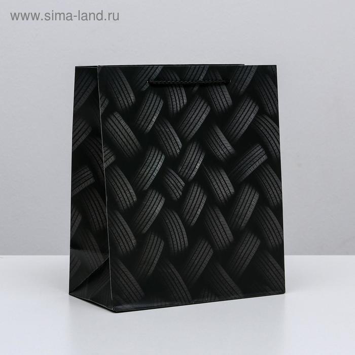 Пакет ламинированный вертикальный «Шины», ML 23 × 27 × 11,5 см
Пакет ламинированный вертикальный «Шины», ML 23 × 27 × 11,5 см