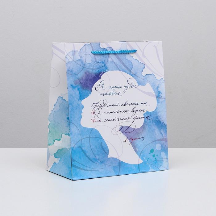 Пакет ламинированный вертикальный «Чудное мгновенье», ML 23 × 27 × 11,5 см
Пакет ламинированный вертикальный «Чудное мгновенье», ML 23 × 27 × 11,5 см