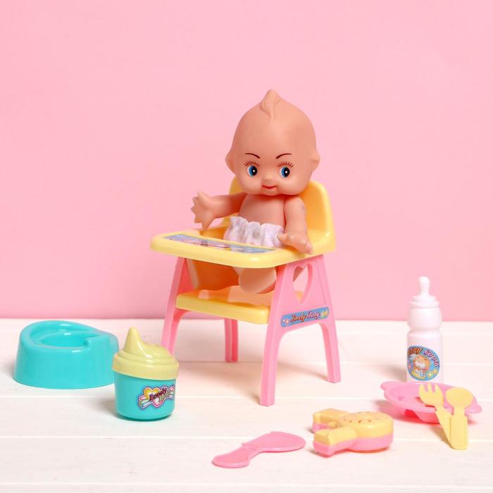 Пупс «Антошка» со стульчиком и аксессуарами
Пупс «Антошка» со стульчиком и аксессуарами