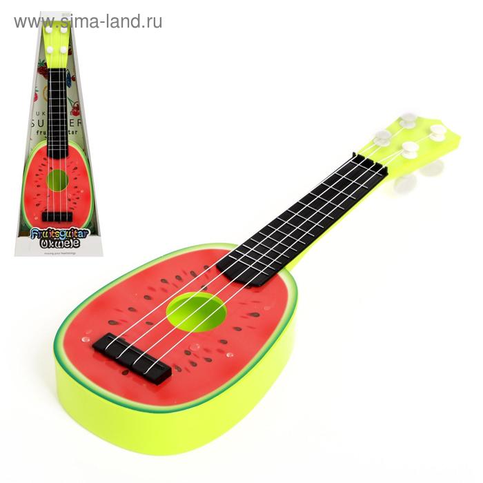 Музыкальная игрушка-гитара «Арбузик»
Музыкальная игрушка-гитара «Арбузик»