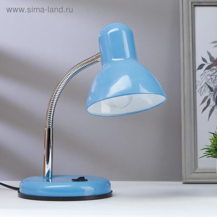 Лампа настольная на подставке 1х60Вт Е27 шнур 1,5м синий
Лампа настольная на подставке 1х60Вт Е27 шнур 1,5м синий