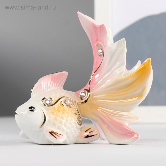 Сувенир керамика "Рыбка" стразы 11х12х8 см
Сувенир керамика "Рыбка" стразы 11х12х8 см