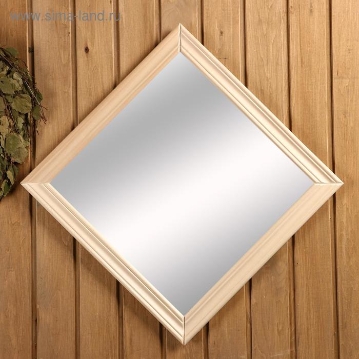 Зеркало настенное в багете, из липы 40×40см
Зеркало настенное в багете, из липы 40×40см