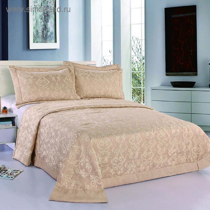 Комплект: покрывало 230 х 250 см, 50 х 70 см - 2 шт, бежевый
Комплект: покрывало 230 х 250 см, 50 х 70 см - 2 шт, бежевый