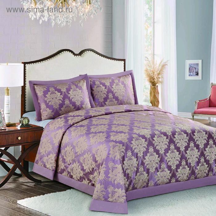 Комплект: покрывало 230 х 250 см, 50 х 70 см - 2 шт, сирень
Комплект: покрывало 230 х 250 см, 50 х 70 см - 2 шт, сирень