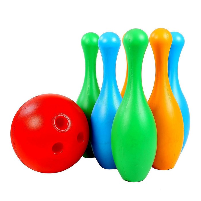 Набор игровой «Кегли», 7 предметов
Набор игровой «Кегли», 7 предметов