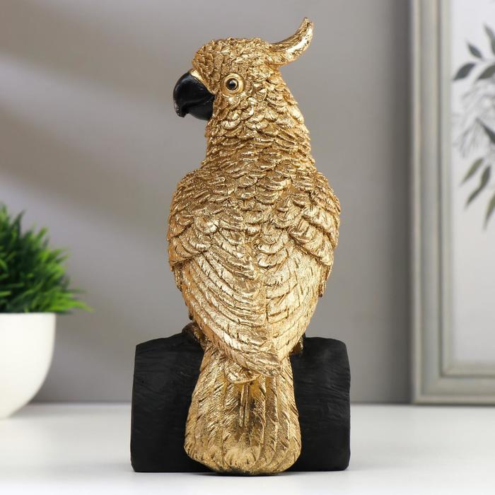 Сувенир полистоун "Золотой какаду на бревнышке" 20х9х8,7 см
Сувенир полистоун "Золотой какаду на бревнышке" 20х9х8,7 см