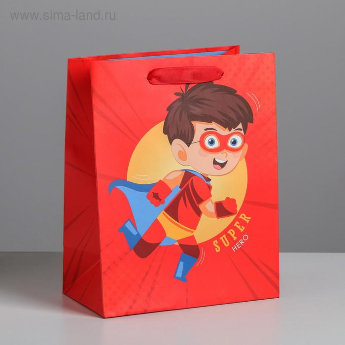 Пакет ламинированный вертикальный Super hero, MS 18 × 23 × 10 см
Пакет ламинированный вертикальный Super hero, MS 18 × 23 × 10 см