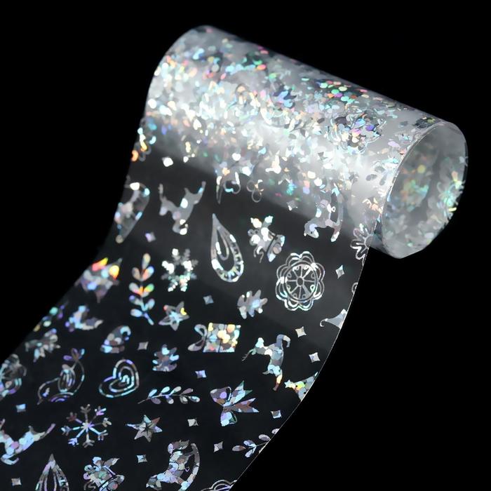 Переводная фольга для декора «Новогоднее ассорти», 4 × 50 см, голография
Переводная фольга для декора «Новогоднее ассорти», 4 × 50 см, голография