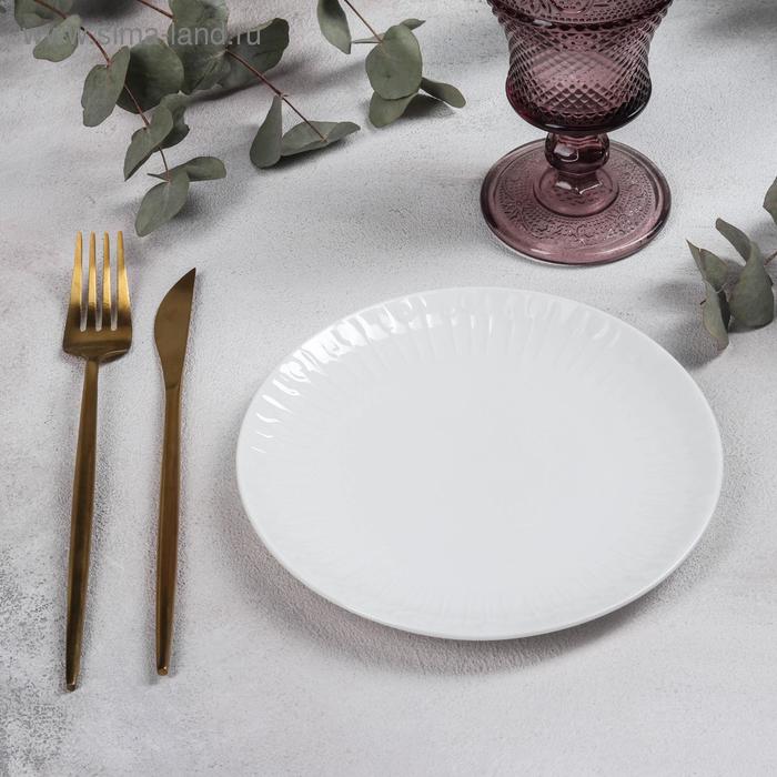 Тарелка пирожковая GOURMET, d=18 см, цвет белый
Тарелка пирожковая GOURMET, d=18 см, цвет белый