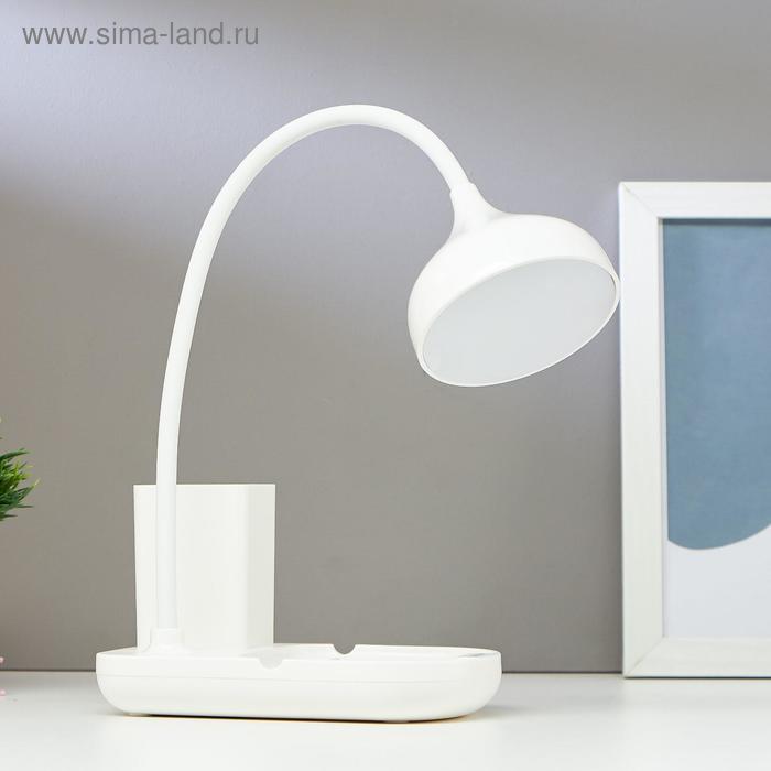 Лампа настольная сенсорная 91020/1 LED 6Вт USB AKB 3 режима диммер белый 10х16х42 см
Лампа настольная сенсорная 91020/1 LED 6Вт USB AKB 3 режима диммер белый 10х16х42 см