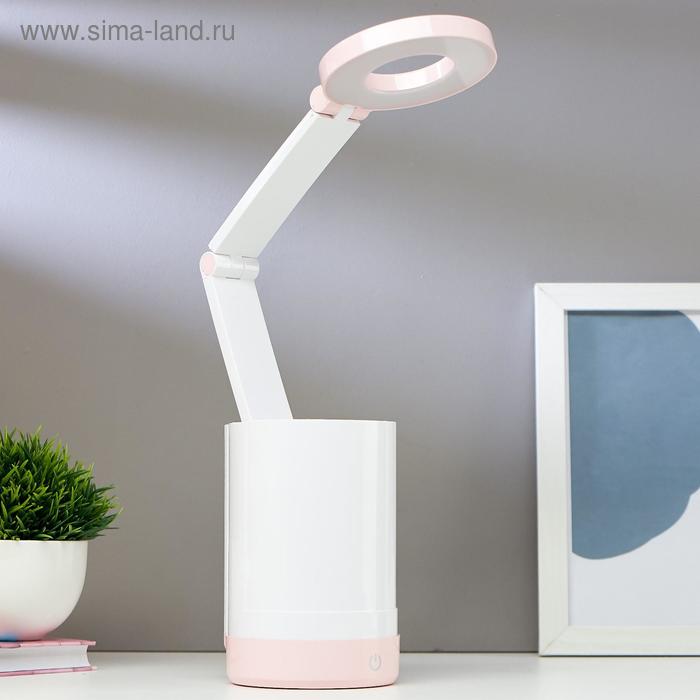 Лампа настольная сенсорная 16100/1 LED 4,5Вт USB АКБ 3 режима Микс 10х9х45,5 см
Лампа настольная сенсорная 16100/1 LED 4,5Вт USB АКБ 3 режима Микс 10х9х45,5 см