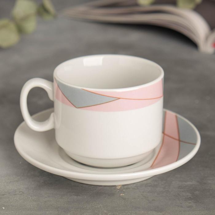 Чайная пара «Геометрия. Время волшебства», 220 мл кружка,14 см блюдце
Чайная пара «Геометрия. Время волшебства», 220 мл кружка,14 см блюдце