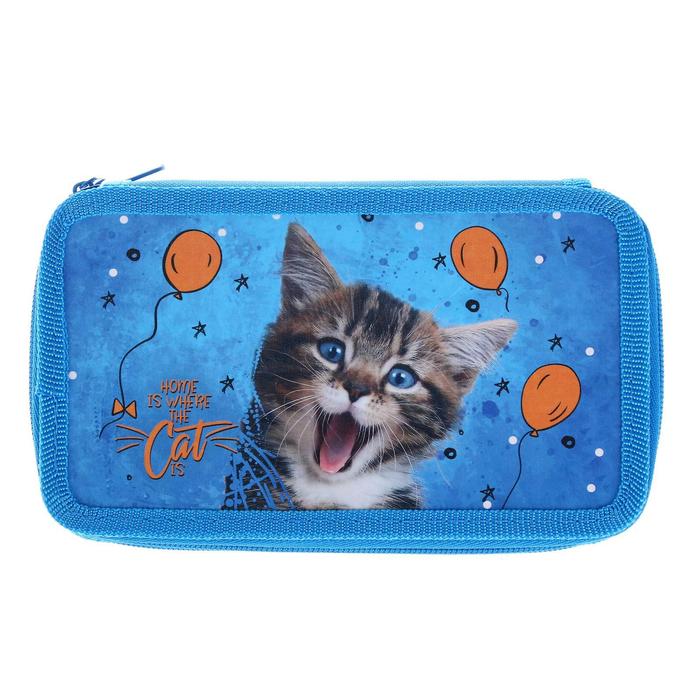 Пенал 2 секции, 110 х 190 мм, ламинированный картон, «Оникс», ПКК 11- 5, «Ура-мяу!»
Пенал 2 секции, 110 х 190 мм, ламинированный картон, «Оникс», ПКК 11- 5, «Ура-мяу!»